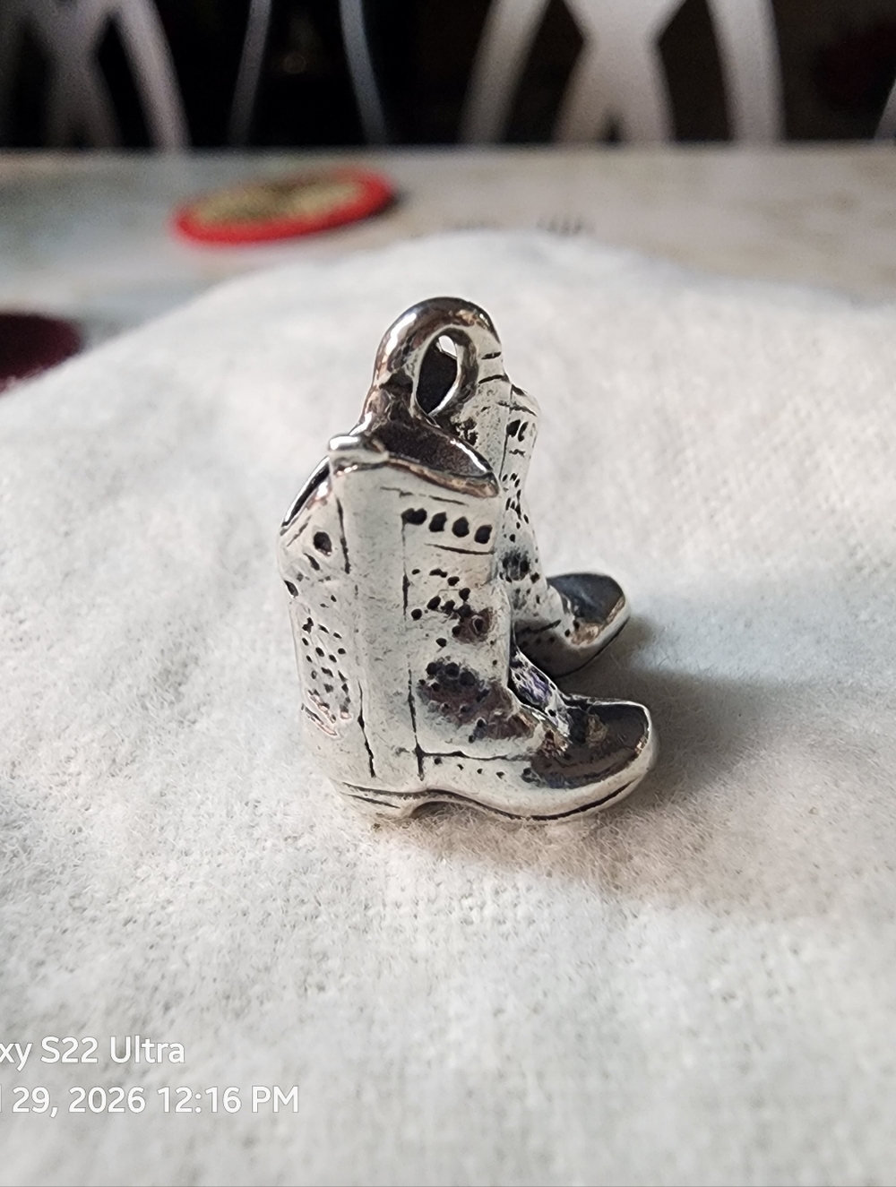 JAMES AVERY SILVER BOOTS CHARM. - Picture 11 of 16
